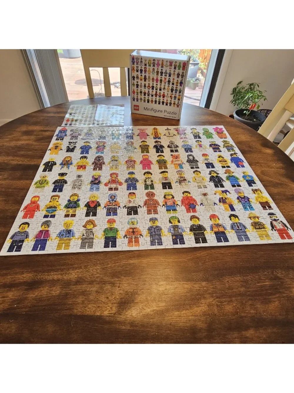 Lego Minifigure Puzzle 1000 piece Complete No Missing Pieces